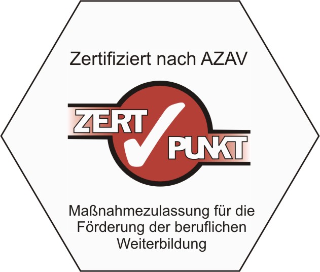 AZAV-zertifiziert nach Zertpunkt